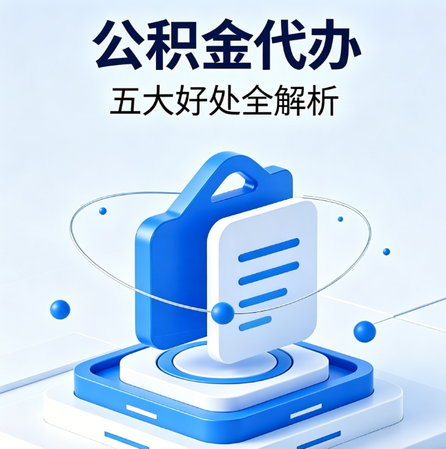 襄阳公积金代办到底值不值?这5大好处让你少走弯路